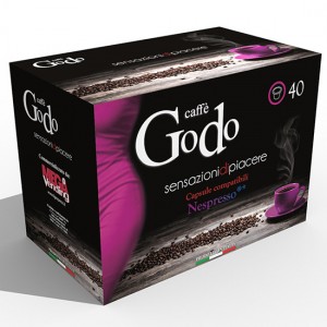 40 Capsule NESPRESSO compatibili  GODO