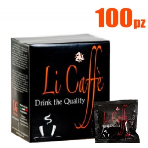 100 Cialde LICAFFE BLACK