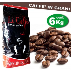 Caffè in grani LICAFFE' RED 