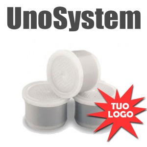 100 Capsule compatibili personalizzate UNOSYSTEM